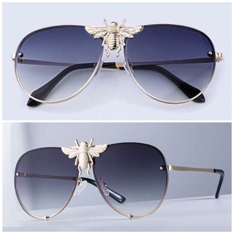 gucci womens bee sunglasses|gucci bee sunglasses women's.